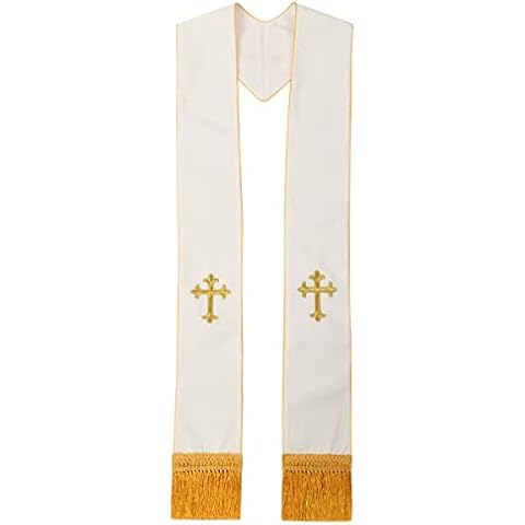 Étole BLESSUME mariage brodée Cover