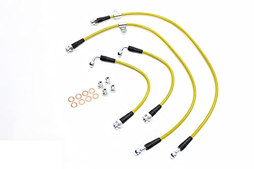ISR Performance Parts IS-NIS-1335 Brake Line Kit - Nissan 350Z (Brembo Brakes)