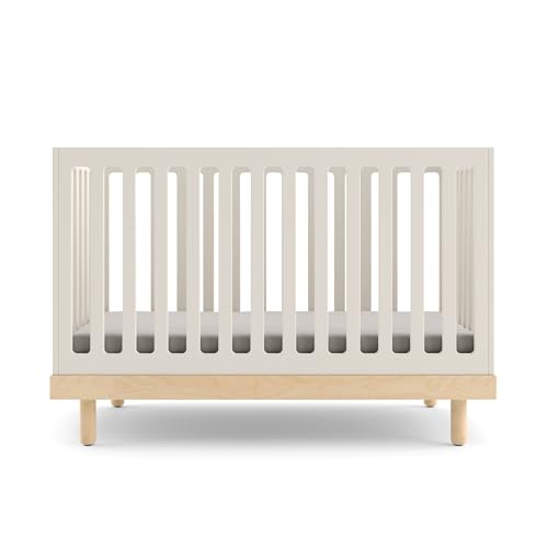 OEUF Classic Crib – Modern Baby Crib Adjustable Mattress