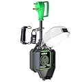 addlon RV Surge Protectors 30 Amp Circuit Analyzer with Waterproof Cover and Anti-Theft Lock, RV Adapter Plug for Camper, ETL Listed, Green
