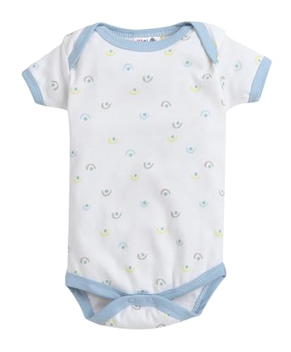 Image of EIO Newborn Baby Cotton Romper Sleepsuit | Half Sleeve Jumpsuit Bodysuit for Boys & Girls | Soft Breathable Baby Clothes Combo Pack