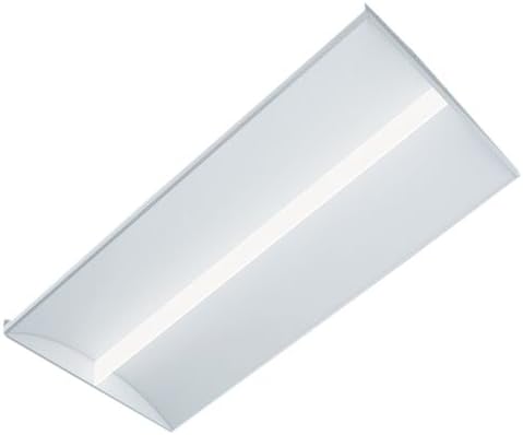 Metalux 24SR-LD2-48-C-UNV-L835-CD1-U Sky Ridge 2x4 4800 lm 3500K Integrated LED Troffer, White
