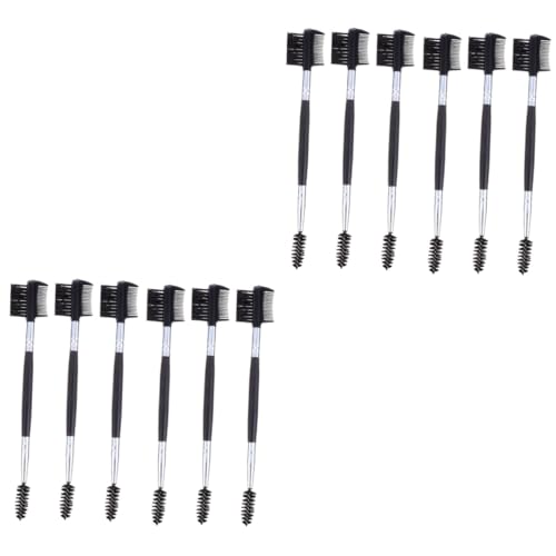 MUSISALY 2sets Eyebrow Brush Comb Makeup Eyebrow Brush Professional Makeup Tool 6pcs*2