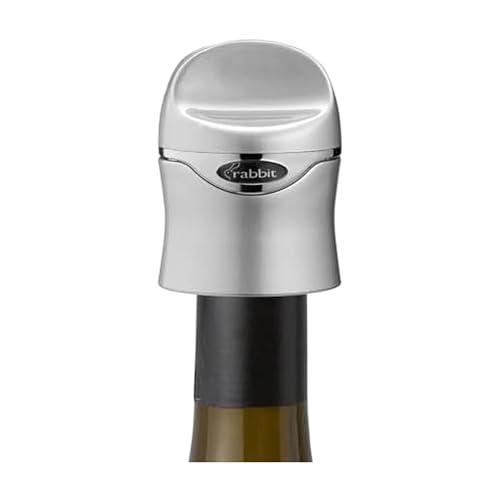 Rabbit Champagne and Wine Sealer, Champagne Preserver, Air-Tight Seal