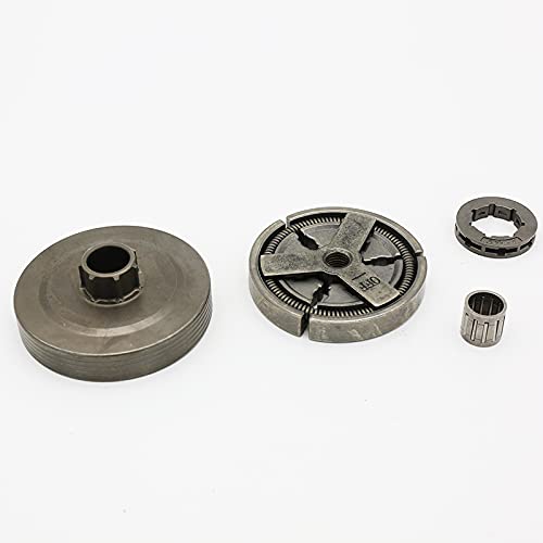 Pignon de jante .325 7T et tambour d'embrayage pour tronçonneuse thermique 45cc à 58cc