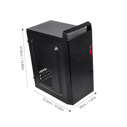 Gabinete de computadora Mini con asa para uso gaming y oficina, diseño elegante y alta fiabilidad miniatura 2