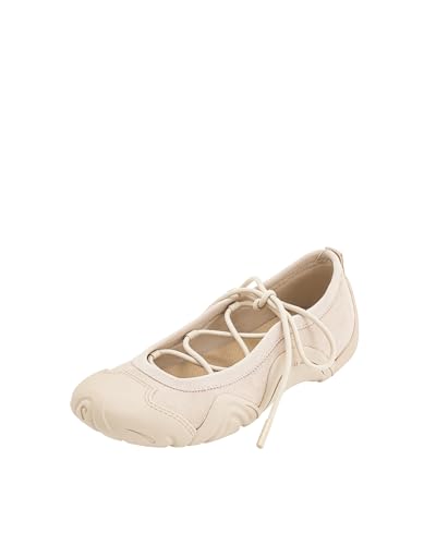 Image of JW PEI Women's Caitlin Lace-up Ballerina Sneakers