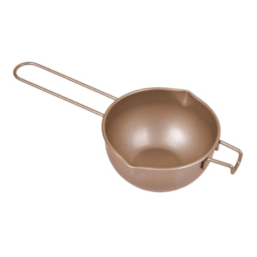 Olla para derretir chocolate de acero carbon marrón miniatura 1