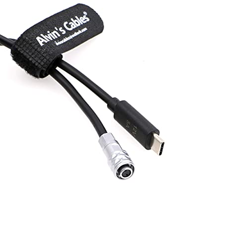 Cable BMPCC 4K 6K de alimentación de dos pines para cámara Blackmagic Pocket 3