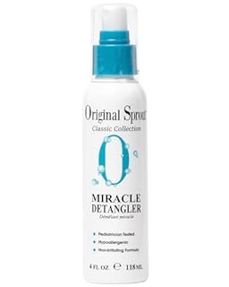 Hair Detangling Spray - Original Sprout Miracle Detangler Spray for Babies & Children - Quick Release Formula Infused with Calendula, Rosemary & Jojoba Protein for Silky, Smooth Hair - 118ml