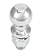 Produktbild QWORK® kugelkopf anhängerkupplung, 50mm Kugelkopf, anhängerkupplungskugel, Ø25mm Schraube