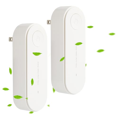 2pcs Magair Air Purifier 2026 New Magair Air Purifier Plug in with Replacement Filter Suitable for Bedrooms Toilets Closets Pet Room Remove Smell
