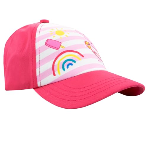 Peppa Pig Girls Summer Hat | Pink Rainbow Cap | One Size3