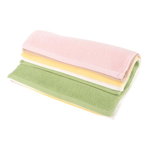 Serviettes carrées pur coton Abaodam pour bébé et essuie-mains multi-usages