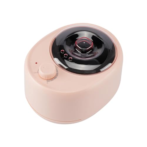 Jugutyeg Calentador de Cera Eléctrico Máquina Fundidora Depilación Portátil Antiadherente Material Adecuado para Mujeres en Casa O Salón 17cmx9cmx15cm