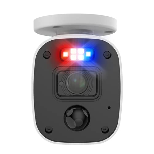 Swann Add-On DVR Flashing Light Bullet Cam with Sensor Spotlight, 1080P Video, Indoor or Outdoor Design, Dusk to Dawn Color Night Vision Plus True Detect Heat, Motion Detection, and One Way Audio - image 6