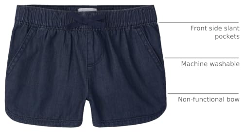 Image of The Children's Place Girls' Denim Pull on Shorts
