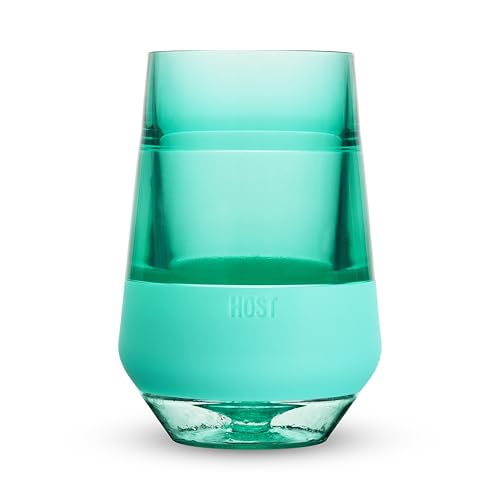 Image of Host Freeze XL Cooling Cup in Double Walled Insulated Freezable Drink Chilling Tumbler with Freezing Gel, 12 Ounces - Set of 4 Vivid Tinted