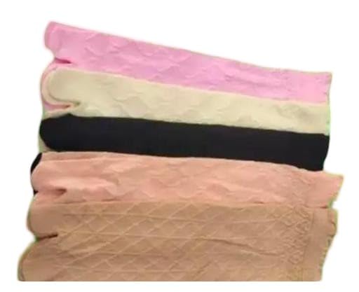 Trendy & Attractive Women's & Girls Fashion Summer Ankle Socks Pack of 5 Pairs – Pink Solid Nylon Soft Regular Socks Multi free size-image-42