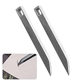 Material duradero: hecho de acero inoxidable de alta calidad, esta barra de llavero que está construida para manejar tareas de servicio pesado con su diseño robusto y resistente al desgaste, asegurando un rendimiento de larga duración para el transporte diario.