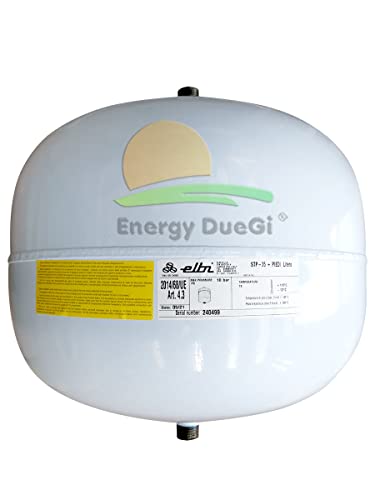 Elbi Vaso Di Espansione 35 Lt Per Svuotamento, Drain Back, Vaso Stemperatore Di Raccolta