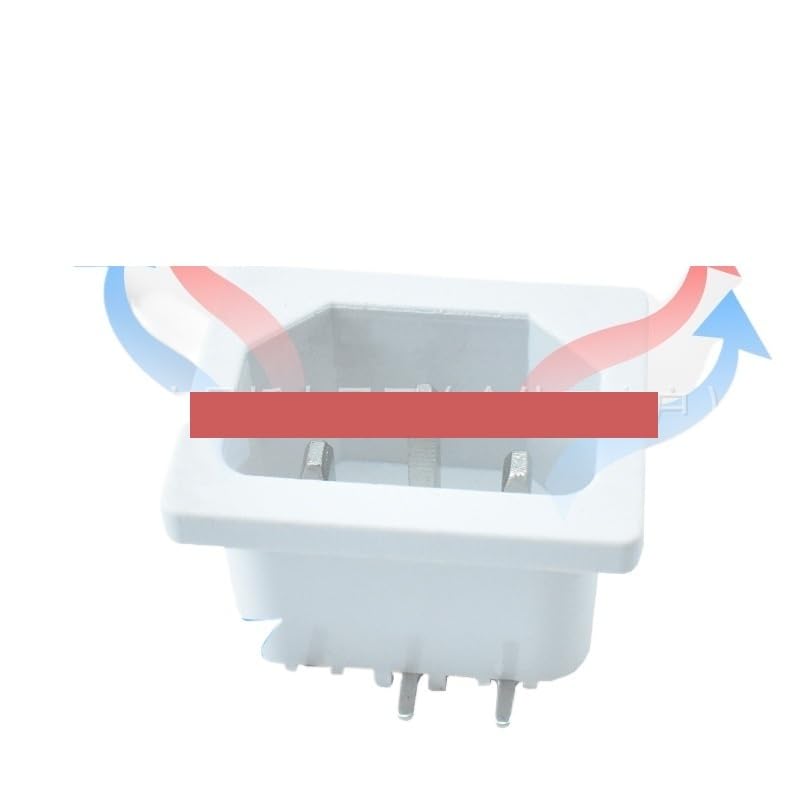 10pcs Ac-05 Zigzag Socket with Curved Legs 250V10A CCC Certified Embedded Installation Household Appliance