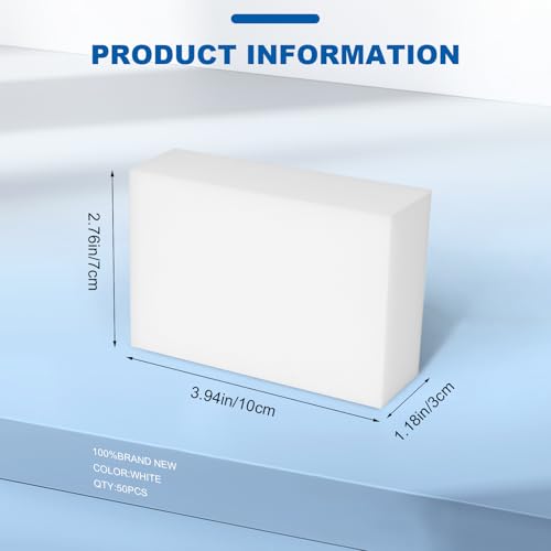 Melamine Sponges 1.18in - 21 Pack Sink, Bathtub & Tile Cleaner(Extra-Thick)