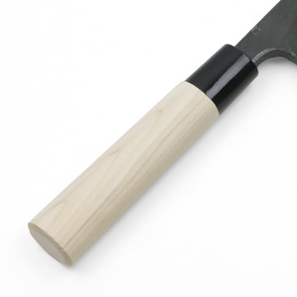 土佐刃物　黒打ち出刃包丁　両刃 Amazon | 包丁 土佐火造り鍛造 両刃黒打出刃180mm | ほんまもん