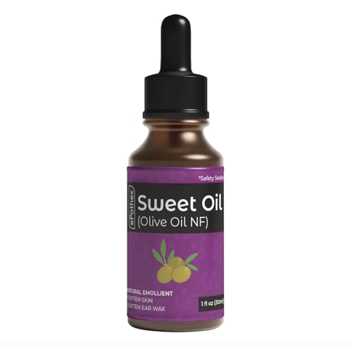 EPOTHEX Sweet Oil with Dropper - Pure All Natural Oil - Earwax Removal - 30ml
