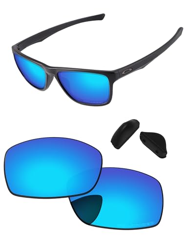 Image of Replacement Lenses & Nose Pieces for Oakley Holston OO9334 Sunglass - Precision Fit, UV Block & Impact Resistant