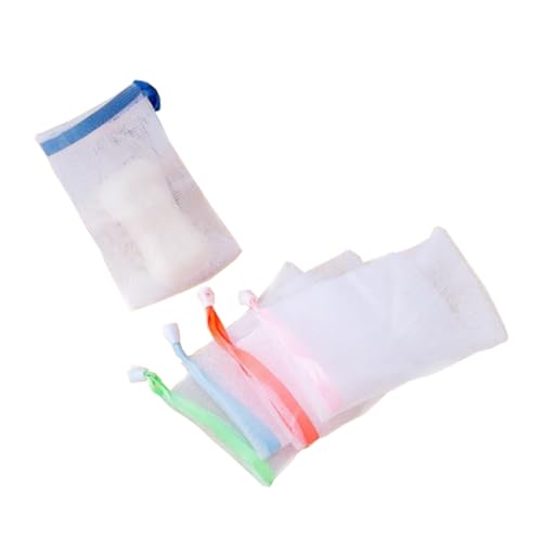 WRITWAA 5 Piezas Protector De Jabón De Malla Exfoliante Bolsas De Malla De Jabón Para Barras De Jabón Bolsa De Jabón Exfoliante Bolsa De Malla De Jabón Bolsa De Ahorro De Jabón