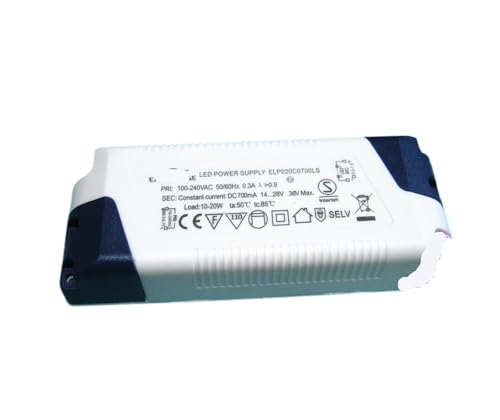 Alimentation courant constant ELP020C0700LS 700mA transfo LED 10-20W