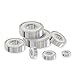 Skweawert 20Pcs 605ZZ Deep Groove Ball Bearings ID 5mm x OD 14mm x Width 5mm 605-2Z Double High Carbon Steel Seal Shielded Deep Groove Ball Bearings Miniature Bearing Industrial Bearing