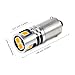 PHINLION BA9S 1889 LED Light Bulb Amber Yellow Super Bright 53 57 1895 3893 12929 T4W H5W H10W 12V Non Polarity LED Bulbs for Car Interior Map Reading Courtesy Side Marker Dash Instrument Panel Light