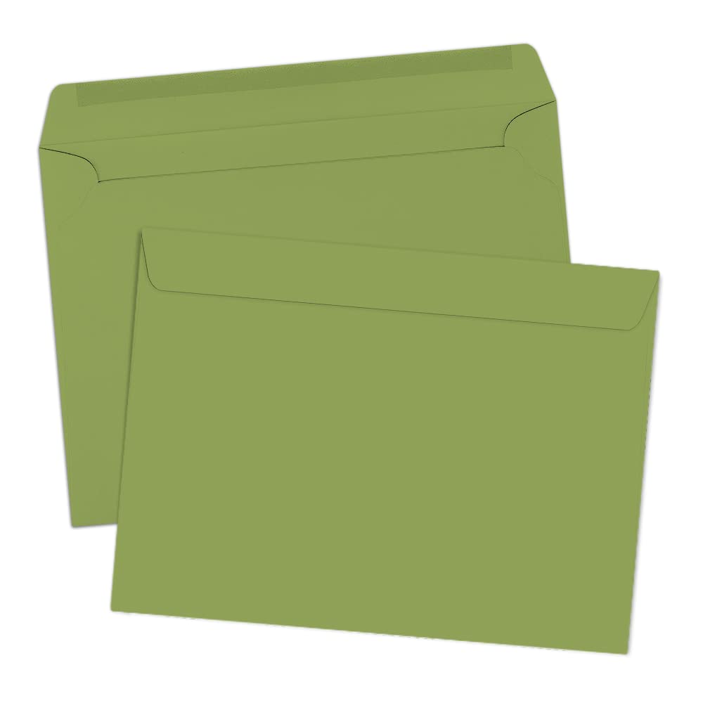 9 x 12 kopert na broszury - awokado (500 szt.)