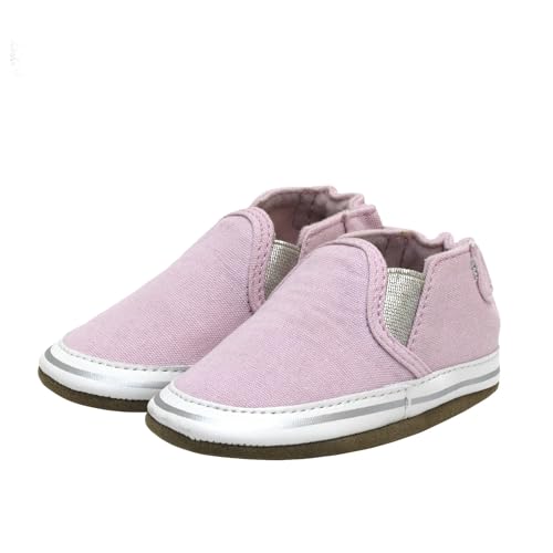 Image of Robeez Baby Girls and Unisex Soft Soles Slip-Resistant Crib Shoes Slippers for Infant and Toddler, 0-24 Months