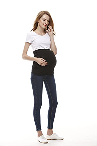 Radia Smart Emf Protection Pregnancy Belly Band, Anti-Radiation, Radiation Shield Maternity Black/Cream (Black) #TOP3