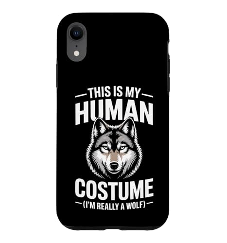 This Is My Human Costume ImReally A Wolf �ʔ������t �X�}�z�P�[�X iPhone XR �p