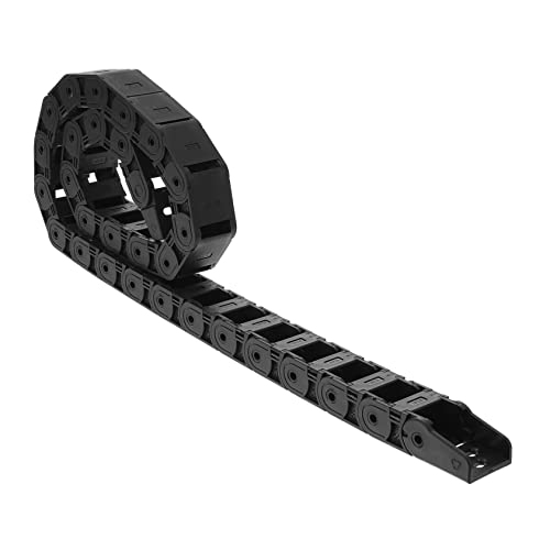 CANIGHT Máquina-Ferramenta Corrente De Náilon De Plástico Preto Corrente De Arrasto De Plástico T18