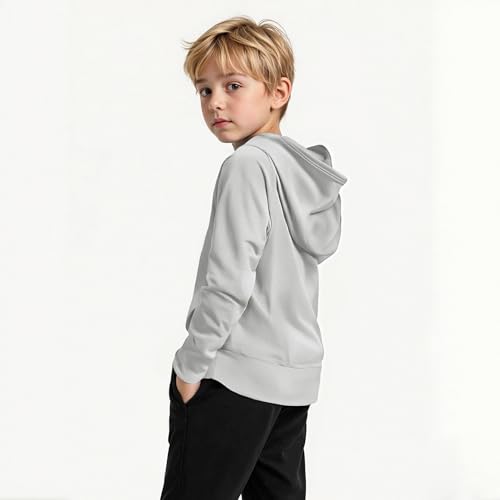 Yesfashion Kids Boys Girls Active Sun Protection Shirt Jackets Lightweight Hooded Cooling Shirt Tennis Running Outdoor4