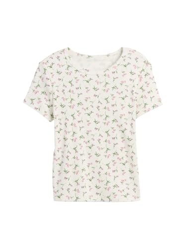 Image of Gap Girls' Short Sleeve Ribbed Tee