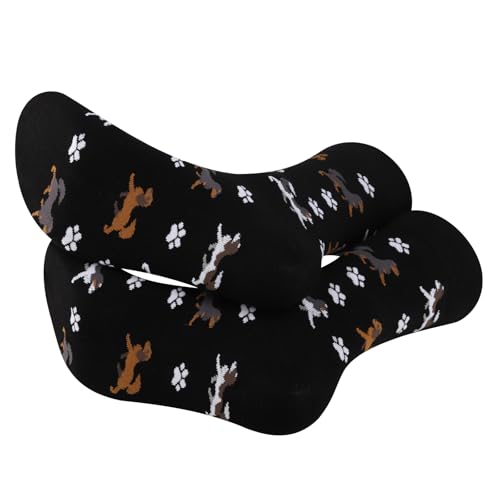G2TUP 2 Pair Cavalier King Charles Spaniel Lover Gift Cavalier Mom Socks Cavalier King Charles Spaniel Dog Owner Socks