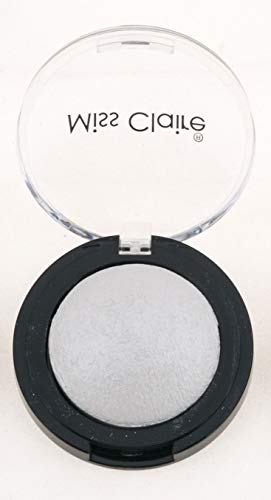 Image of Miss Claire Baked Shimmery Finish Eyeshadow Powder -07, White, 3.5 G