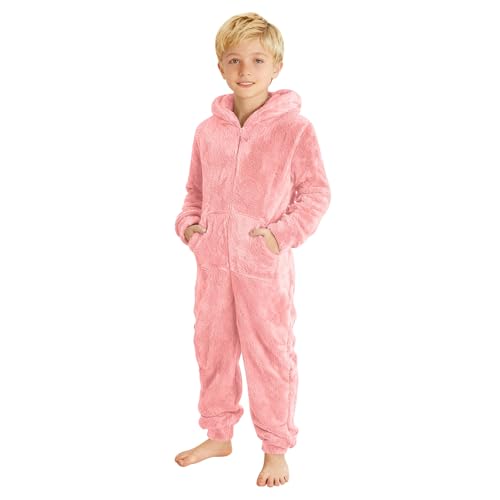 Mono De Invierno Niña Niño Con Capucha En Tejido Polar Suave Buzo Entero Abrigado Con Cremallera Para Niños Ropa De Una Pieza