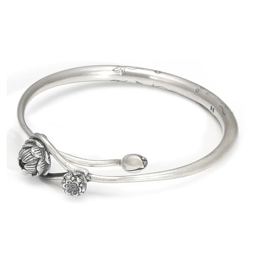 Bague argent sterling MOCHAMIK ouverte reglable fini les erreurs de taille