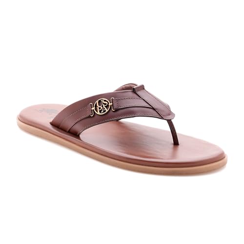Image of U.S. POLO ASSN. Men's Leather Slipper