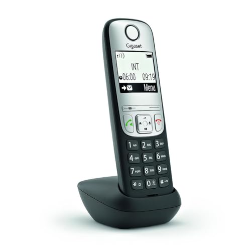 Gigaset A690Hx Analog/Dect Telephone Caller Id Black, Silver, S30852-H2870-B101