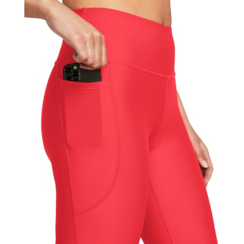 Image of Under Armour Womens HeatGear Armour High Waisted Pocketed No-Slip Leggings