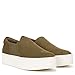 Vince Womens Warren Platform Slip On Fashion Sneakers Olive Green Suede 13 M