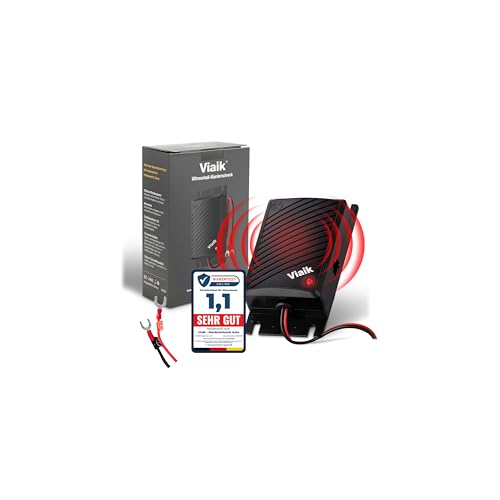Viaik Marderschreck Auto mit Ultraschall Direktanschluss an 12V-Autobatterie Marderabwehr & Marderschutz für Auto Motorraum Effektiver Maderschrecker zum Marder Vertreiben